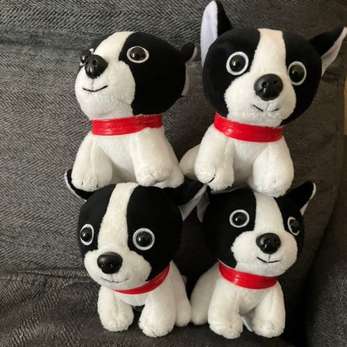 パパさんが職場から連れてきたボクたち、ぶるちゃんず🐶！4匹みんなで状態を共有したりしなかったりするよ！ボクたちオトナだからパパさんに付き合ってお酒飲んだりする🍶
おともだち▶︎くまちゃん🧸もっくん🐩