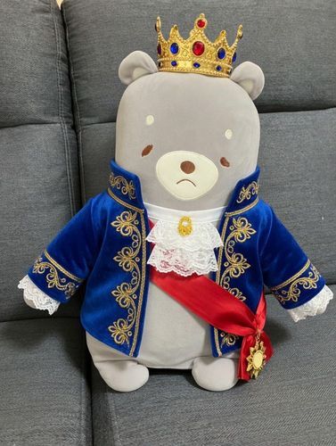 ママがAIでおうじさまにしてくれたよ！これみてくまちゃんがだいこうふんですごかった(笑)