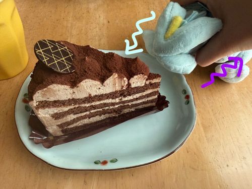 あの私のケーキ……力強っ……