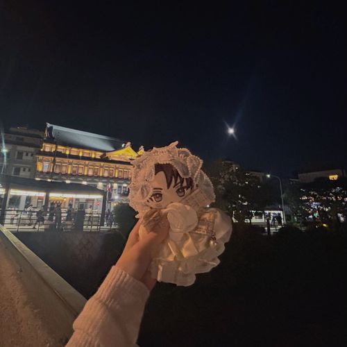 大好きな街の月🌙
