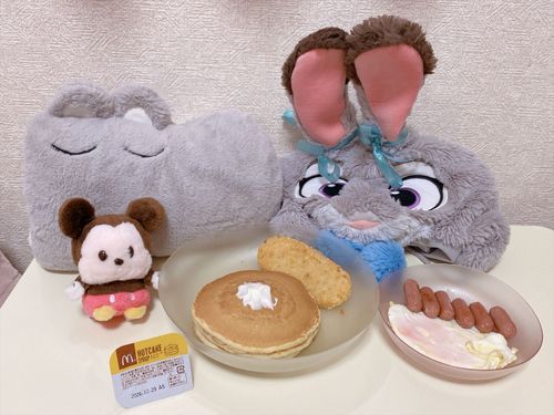朝マックのほっとけーき🥰🥞🫧