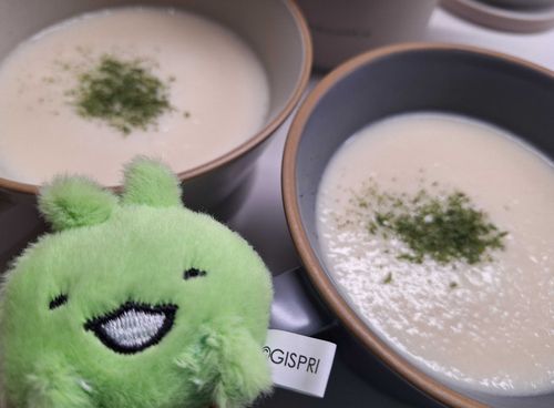 かいぬし、きょうは しんたまねぎのぽたーじゅ？  つくってた！