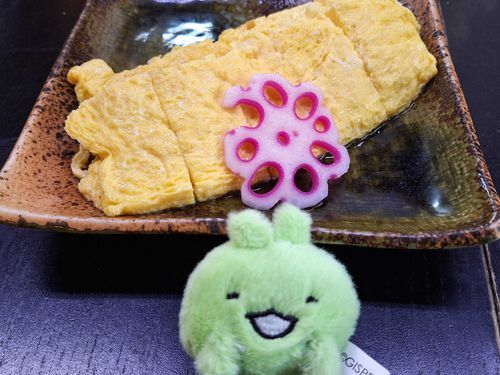 かいぬしは だしまきたまごがだいすきなんだって！