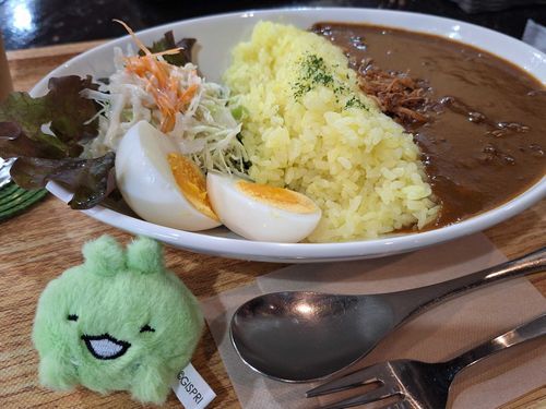 モーニングのカレー、おいしかった！！