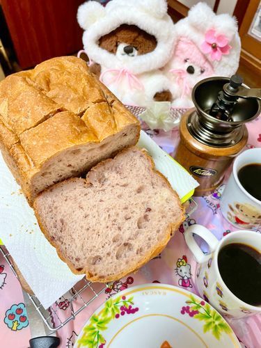 小豆パン焼けました🍞
