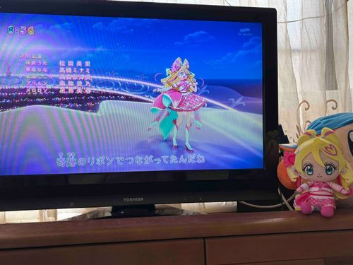 キュアウインクの活躍も良かった
けれど、わたしの活躍してた場面も
かっこよくて、可愛かったよね〜
我ながら完璧の可愛さ〜