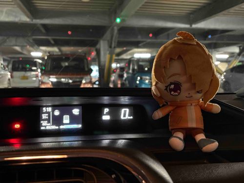 ここの建物って複雑な構造で、
他にも乗用車がたくさんですね。
航空機と同じくかっこいいなぁ
と、つい気分が高ぶって…！
