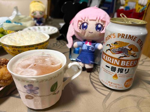 特別なビールって広告で聞くけど…
持ち主さんが飲んだ感想だと、
他と比べてあまり変わりはない
みたいだね。