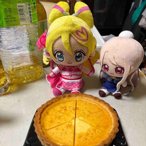 🩷　プリンの次は、タルトだ！
　　　キラッキランラン〜☆

⚪️     家にいるみんなは、貴女に
　　　感謝しているのよ。それと、
　　　お祝いの志も同じよ。