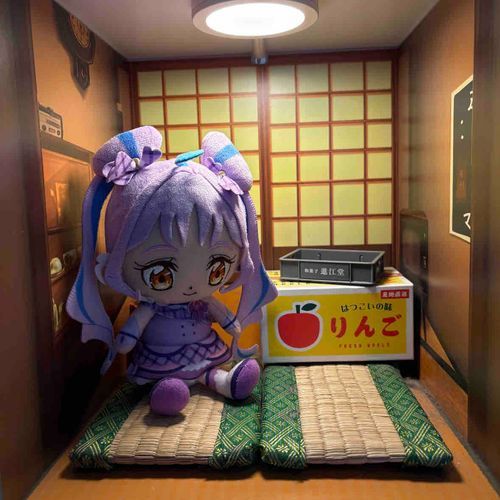 カプセルトイコーナーの中に
レトロな雰囲気のスペースが
ありました！