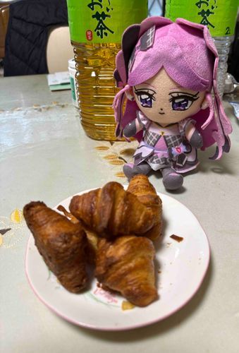 たとえ小さなクロワッサンでも、
食べ過ぎるとその後の食事に
影響すると思うの。　…そうよね？