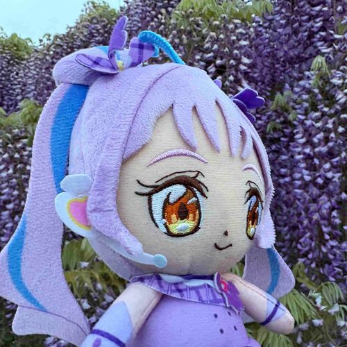 ちょうど藤の花が見頃ですね！
辺り一面が全て藤色のところも
ありました！！　これは…
キュンキュンしまくりですね。