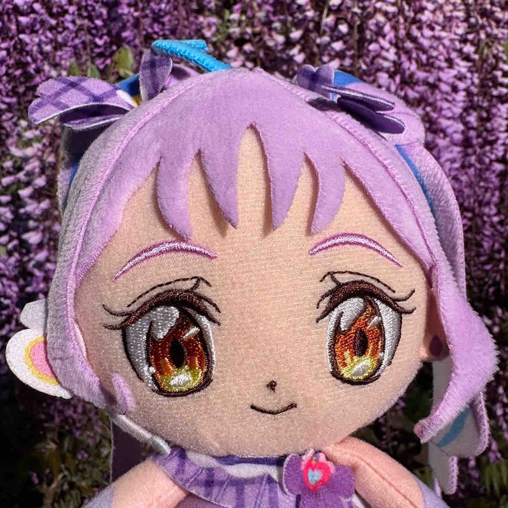 ちょうど藤の花が見頃ですね！
辺り一面が全て藤色のところも
ありました！！　これは…
キュンキュンしまくりですね。