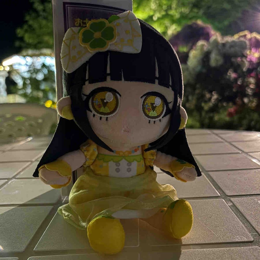 パークのなか、みてまわった。
どこをみても、カラフルな、はな
とか、かざり…   すごすぎる！