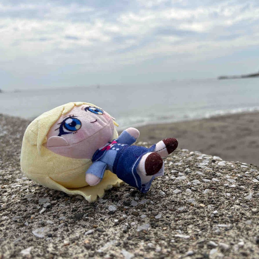 本来は『名産品のフルーツを
食べる』目的だったけど、ついでに
海岸あたりを散歩したんだ。
持ち主さんは『ビアガーデン』と
勘違いしていたみたい…