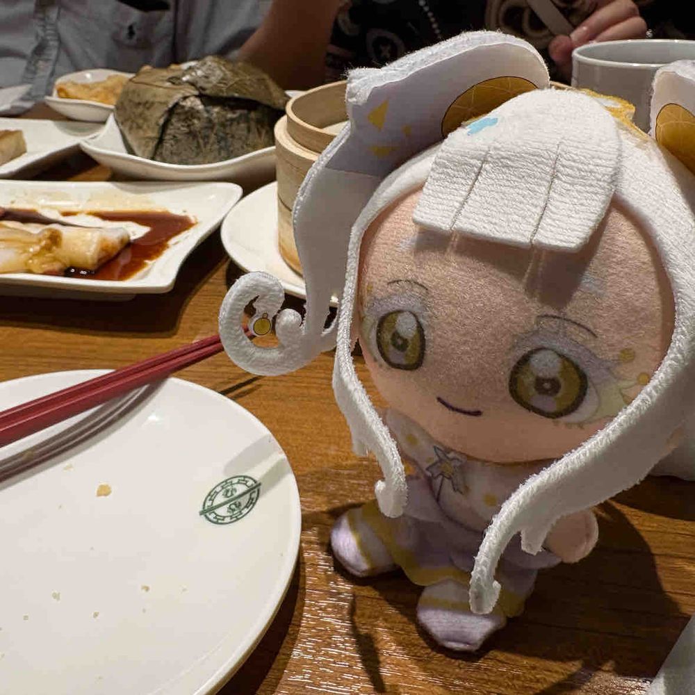 久しぶりに妾は外出したのじゃ！
たどり着くまで少し暇じゃったが
異国情緒のある美味なものに
出会えた、ということじゃ。