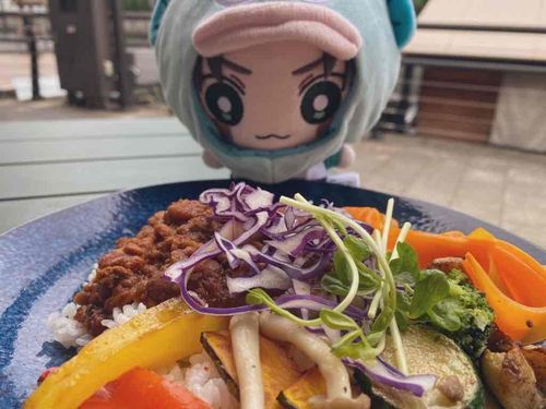 もちぬしがたべてたカレー
たべたろとおもったらあたまをつかまれてしまった
まけない