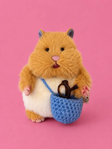 からだがぼてっと大きくて
左手がいつも"なんでやねん"の角度