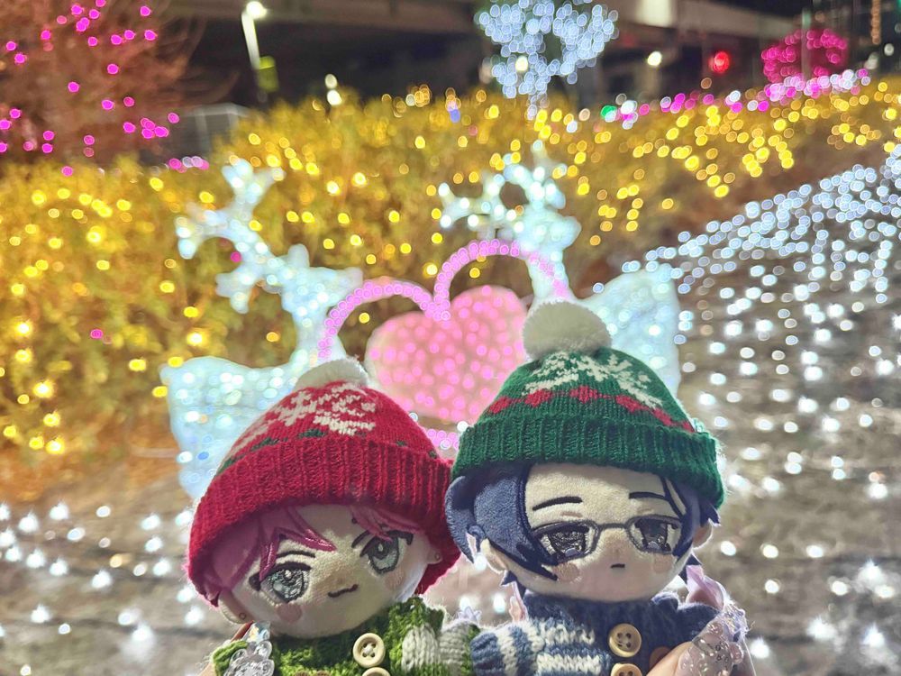 イルミネーションをみにいったんですよ❣️