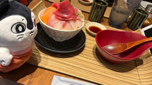 それ…なんのおさしみ？