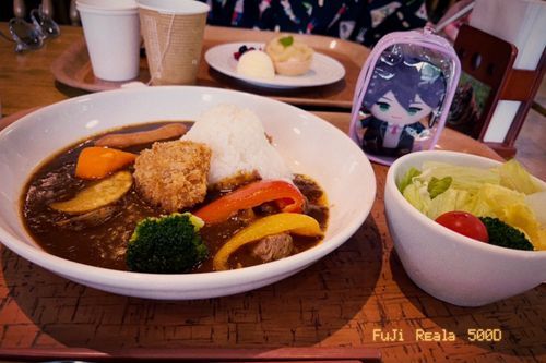 前に食べた　富士山カレー