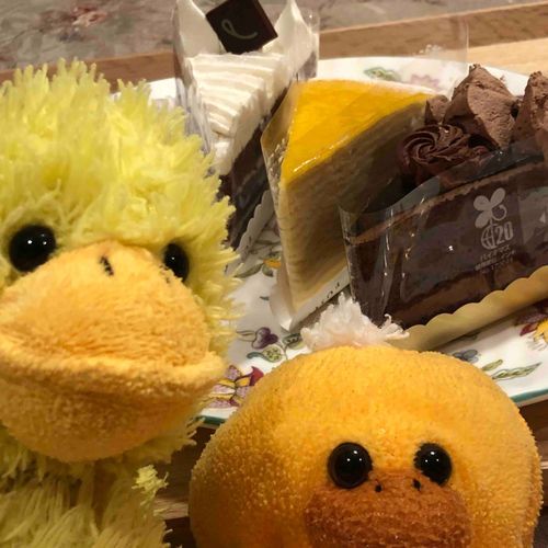 ﾏﾏのたんじょうびの、ｹ〜キ‼️