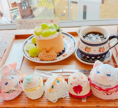 おおさかではとってもかわいいかふぇにおじゃましたよ…✨ごきんじょだったらまいしゅうかよいたい…🚶