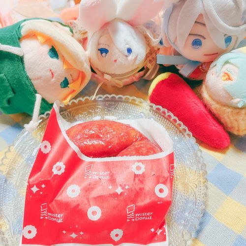 たゃなのゃ。きのうはいもどーなつぱーてぃーをしたのゃ🍠もっとたべたいのゃ！