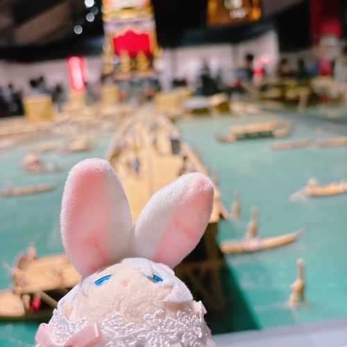 えどとうきょうはくぶつかんにつれていかれたこちょぎちゃん…じおらまにきょうみしんしんみたい…☺️