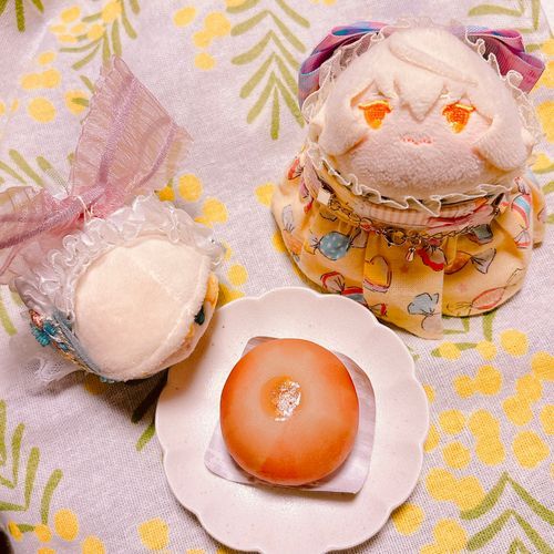 たゃなのゃ！きょうからしばらくわがしのしょうかいをしていくのゃ☺️こちらはいちじくをしようしたねりきりなのゃ〜