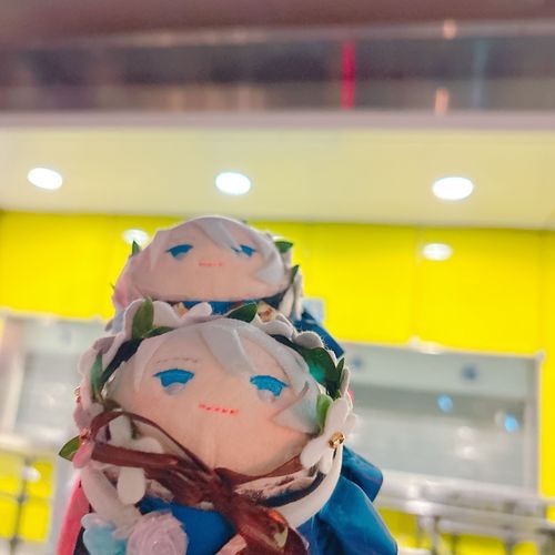 きのうはちょぎくんたちはみゅーじかるほんまるをみてだいこうふん…☺️これはきをゆるめるととけちゃうから、きをはってるちょぎくん…☺️（こひげ）