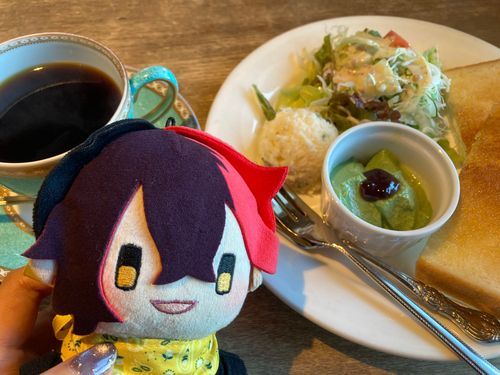 今日はモーニングへ
行ってきました✨
ここのお店、サラダがとても
美味しいんですよ🥰