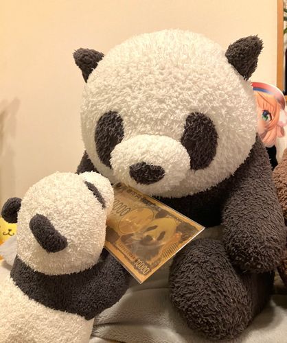 ただいま！！！ぱん田さん！これお土産！！！！！！
パンダハウスの財宝！！！！！！