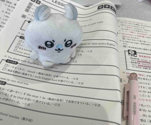 今日はお友達とお勉強をしました！
明日はテスト最終日なので頑張ります🐻