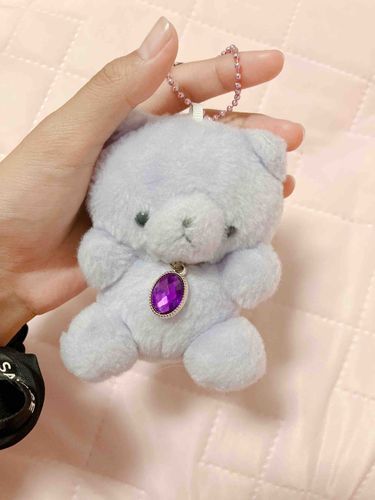 実はもう1匹くまさんがいるんだ💜🧸名前はむむで女の子！去年の（2024年）4月27日生まれだよ〜
よろしくねっ