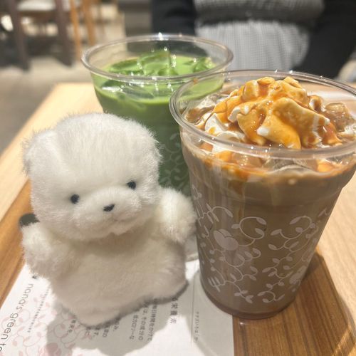 はじめて の ほうじちゃ きゃらめる らて☕️
あまくて おいしかった ね♪
