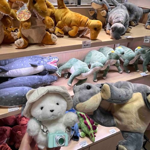 巨大恐竜展で出会ったお友だち🦕