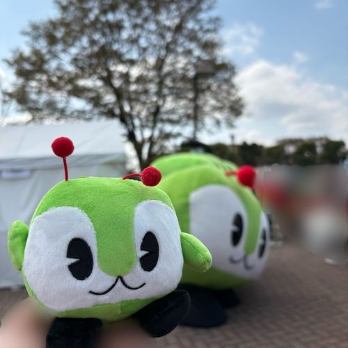 みんくる、着ぐるみみんくるだよ。