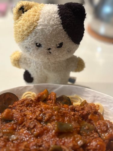 実家を満喫。
(Twitterでバズっていた料理の映える撮り方をやってみた)