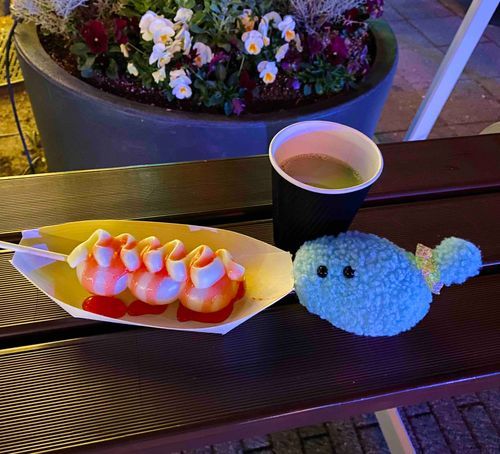 おだんご🍡
あたたかいところでもたべられるけど、そとでもへいきなのです。

---りもくんです