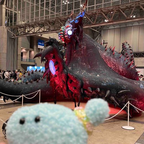 ででででっかいタコが…！！

しってます　ヌです
---りもくんです