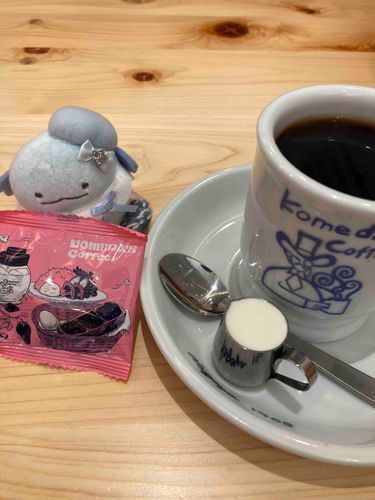 コメダ珈琲でゆったり☕︎

豆のパッケージが可愛いね