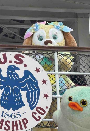 ご主人、ディズニーシーに遊びに行ったらしいｯﾋﾟ🐥⸒⸒
今回僕はお留守番だったから合成してもらったｯﾋﾟﾖ🐥⸒⸒