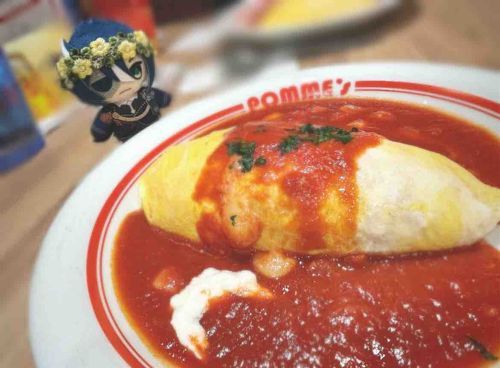 オムライス美味しかったね