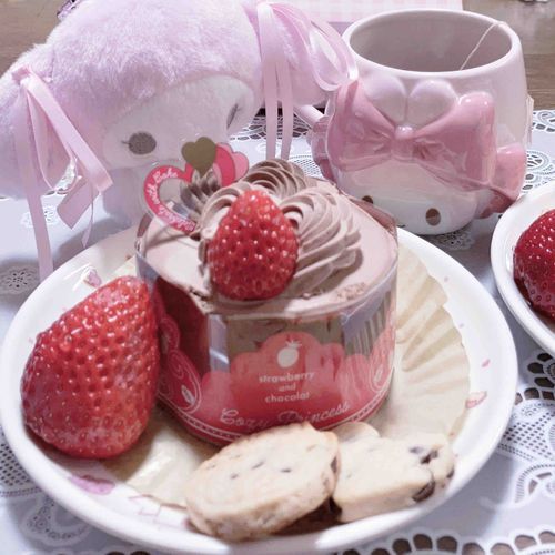最近いそがしかったから ごほうびタイムにした🎀ིྀ