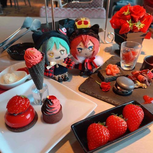赤黒アフタヌーンティー❤️🖤