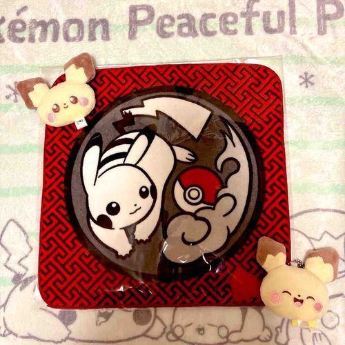 ポケモン工芸展の私のためのお土産💛
モノクロバージョンもあったよ‎🤍🖤🩶