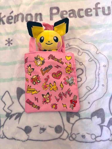 ミニミニバッグに入る
ピチューちゃん💛