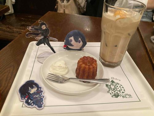 あるじとおでかけ！けーきがしなぎれだったからごじつたべにいこうってやくそくしました