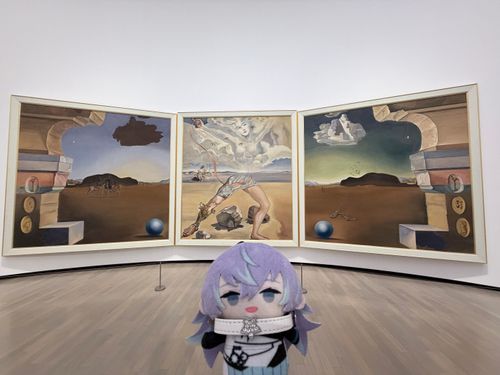 鑑定士 in 横浜美術館